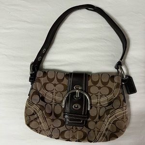 COACH Legacy C Signature Shoulder Bag